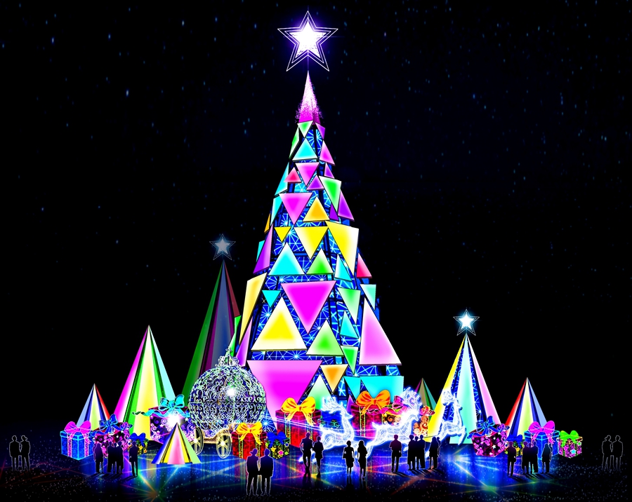 圣诞主题灯光-喜迎圣诞