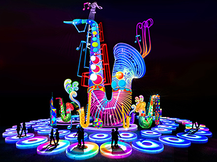 互动游乐-跃动舞池