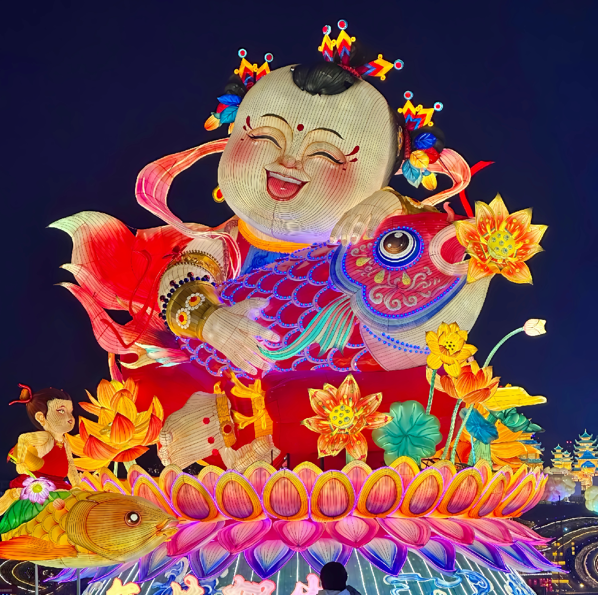 The 2025 Zigong Dinosaur Lantern Festival will have an abundance every year